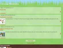 Tablet Screenshot of cienciasnaturales-silvana.blogspot.com
