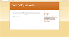 Desktop Screenshot of crochetquackers.blogspot.com
