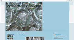 Desktop Screenshot of cathedralsofsound.blogspot.com