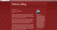 Desktop Screenshot of debrasblogging.blogspot.com