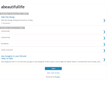 Tablet Screenshot of abeautifullife.blogspot.com