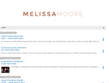 Tablet Screenshot of melissagmoore.blogspot.com