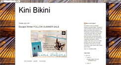 Desktop Screenshot of kinibikini.blogspot.com