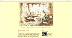 Desktop Screenshot of erstwhilelibrarian.blogspot.com