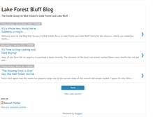 Tablet Screenshot of lakeforestbluffblog.blogspot.com