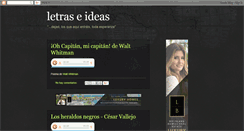 Desktop Screenshot of letraseideas.blogspot.com