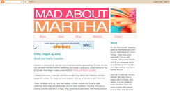 Desktop Screenshot of madaboutmartha.blogspot.com