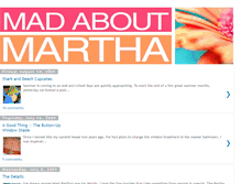 Tablet Screenshot of madaboutmartha.blogspot.com