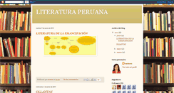 Desktop Screenshot of literaturana-carmen.blogspot.com