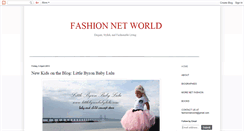 Desktop Screenshot of fashionnetworld.blogspot.com