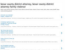 Tablet Screenshot of bexarcountydistrictattorney.blogspot.com