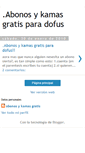 Mobile Screenshot of abonosykamasgratis.blogspot.com