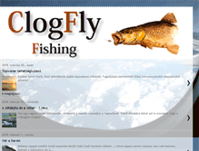 Tablet Screenshot of clogflyfishing.blogspot.com