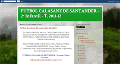 Desktop Screenshot of futbolcalasanzdesantander.blogspot.com