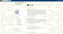 Desktop Screenshot of myfirsthcgdiet.blogspot.com