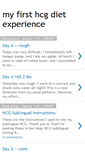 Mobile Screenshot of myfirsthcgdiet.blogspot.com