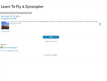 Tablet Screenshot of learn-to-fly-a-gyro.blogspot.com