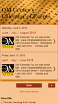 Mobile Screenshot of omcentercalendarofevents.blogspot.com