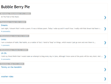 Tablet Screenshot of bubbleberrypie.blogspot.com