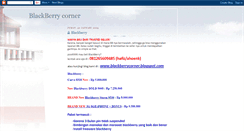 Desktop Screenshot of blackberrycorner.blogspot.com