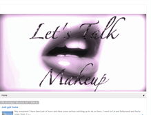 Tablet Screenshot of jackiesmakeuptalk.blogspot.com