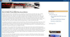Desktop Screenshot of midiblogger.blogspot.com