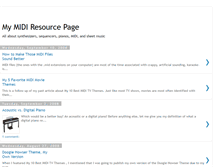 Tablet Screenshot of midiblogger.blogspot.com