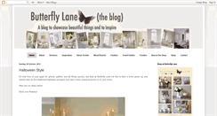 Desktop Screenshot of butterflylaneinteriors.blogspot.com