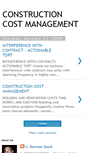 Mobile Screenshot of constructioncostmanagement.blogspot.com