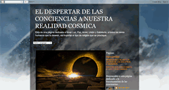 Desktop Screenshot of eldespertardelasconciencias.blogspot.com