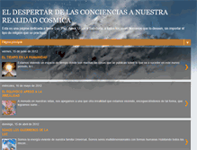 Tablet Screenshot of eldespertardelasconciencias.blogspot.com