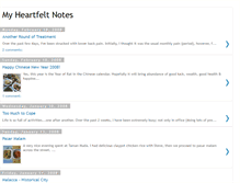 Tablet Screenshot of myheartfeltnotes.blogspot.com