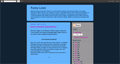 Desktop Screenshot of funnylines.blogspot.com
