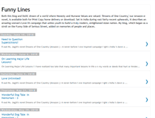 Tablet Screenshot of funnylines.blogspot.com