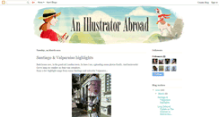 Desktop Screenshot of anillustratorabroad.blogspot.com