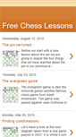 Mobile Screenshot of freechesslessons.blogspot.com