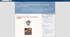 Desktop Screenshot of internetemburreceoudeixainteligente.blogspot.com