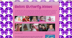 Desktop Screenshot of bellasbutterflykisses.blogspot.com