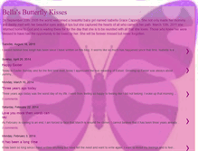 Tablet Screenshot of bellasbutterflykisses.blogspot.com