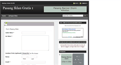 Desktop Screenshot of pasangiklangratis-1.blogspot.com