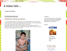 Tablet Screenshot of anossalutacontraaleucemia.blogspot.com