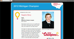 Desktop Screenshot of michiganchampion2012.blogspot.com