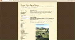 Desktop Screenshot of desertweyr.blogspot.com