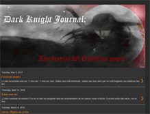 Tablet Screenshot of darkknightjournal.blogspot.com