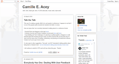 Desktop Screenshot of camilleacey.blogspot.com