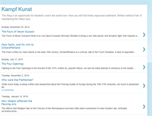 Tablet Screenshot of kunstfechter.blogspot.com