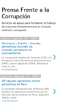 Mobile Screenshot of prensafrentealacorrupcion.blogspot.com