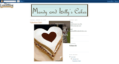 Desktop Screenshot of mandyandlillyscakes.blogspot.com