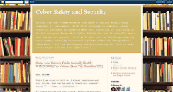 Desktop Screenshot of cybersafetysecurity.blogspot.com
