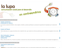 Tablet Screenshot of lalupacentroamerica.blogspot.com